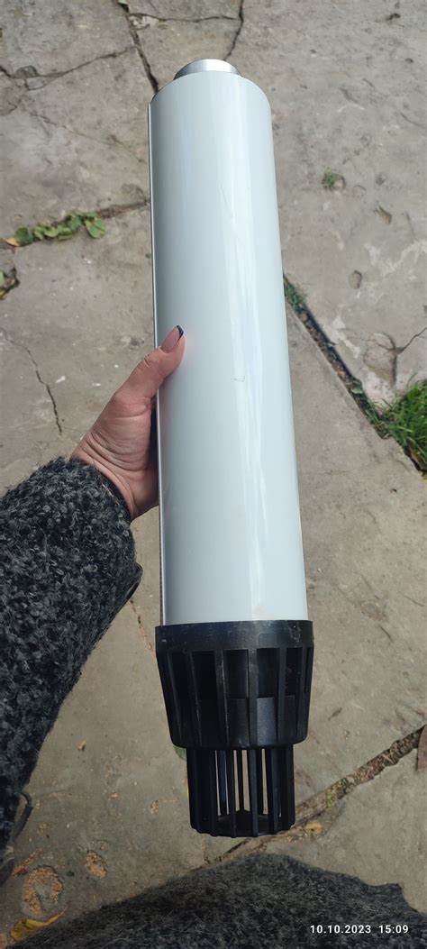 Коаксіальна труба D 60/100 мм L 410 mm: 250 грн. - Трубки, шланги ...