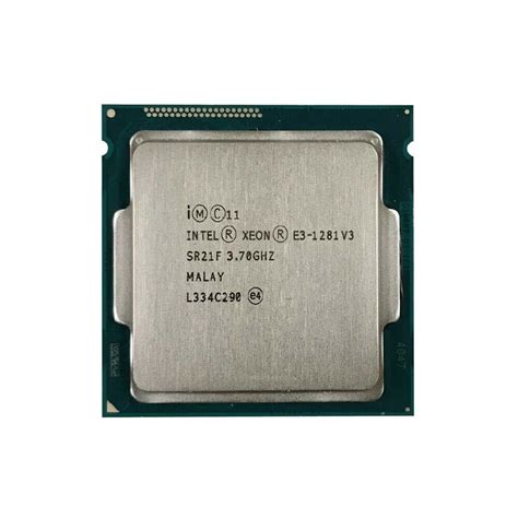 Intel Xeon E3-1281 v3 SR21F 3.70GHz 8MB 5GT/s Quad Core LGA1150 (SR21F ...