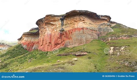 The Mushroom Rocks in the Golden Gate Highlands National Park Stock Photo - Image of highlands ...