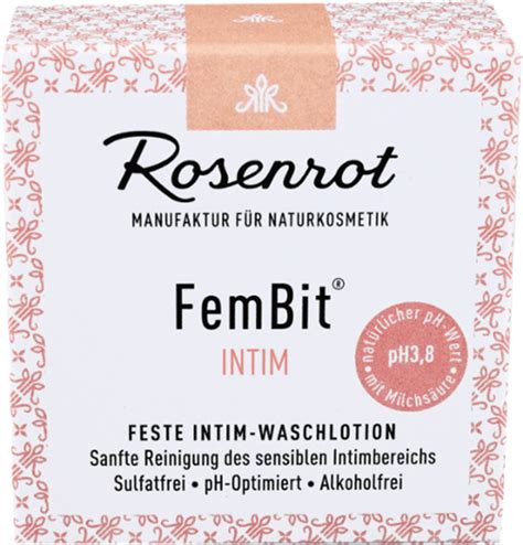 Rosenrot FemBit Intim pour l Hygiène Intime 40 g Boutique en ligne