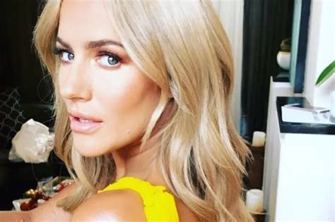 Caroline Flack Shares Racy Pic From Bed With Semi Naked Beau Lewis Burton Daily Star