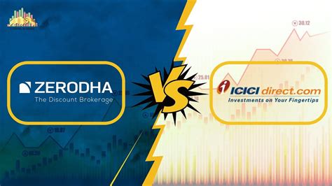 Zerodha Vs ICICI Direct Stock Brokers Comparison YouTube