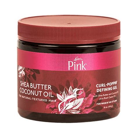 Luster S Pink Shea Butter Coconut Oil Moist Amplifying Gel Curl