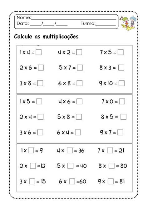 Problemas De Multiplica O Ano Revoeduca