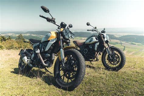 Retro Vergleich Cfmoto Cl X Vs Ducati Scrambler Icon Vs