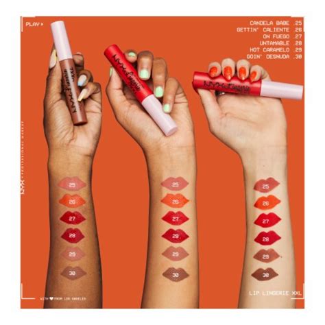 Nyx Professional Makeup Lip Lingerie Xxl Matte Liquid Lipstick Goin Desnuda Fl Oz Fry