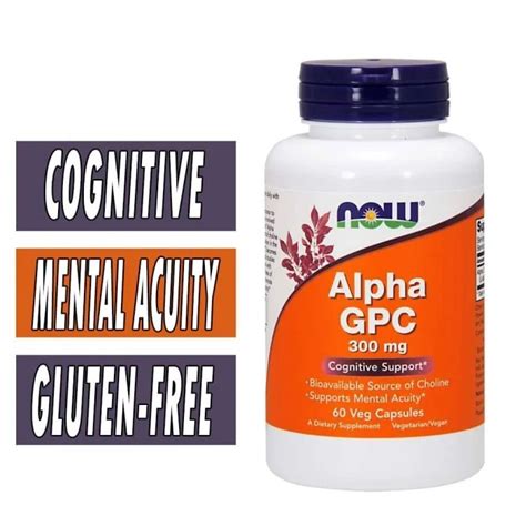 Alpha GPC | Supports Mental Acuity | NOW Foods