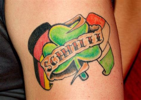 Flags of ireland and germany tattoo - Tattooimages.biz