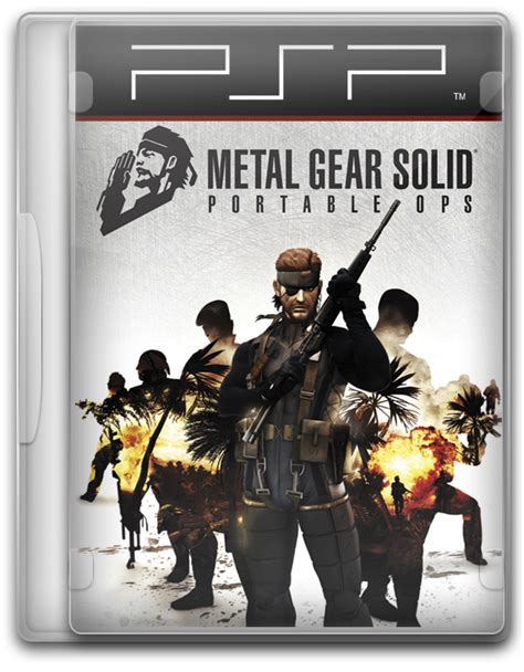 Metal Gear Solid Portable Ops Portable Español (PSP)