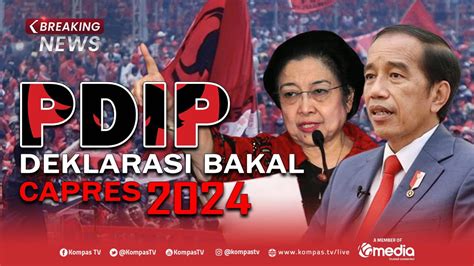 BREAKING NEWS Ketum PDIP Megawati Umumkan Ganjar Pranowo Bakal Capres