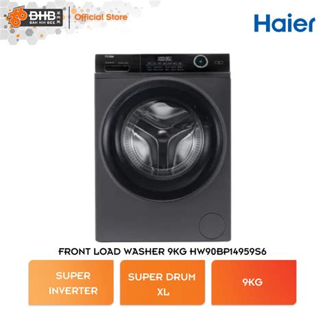 Haier Front Load Washer Hw Bp S Kg Super Inverter Hw Bp S