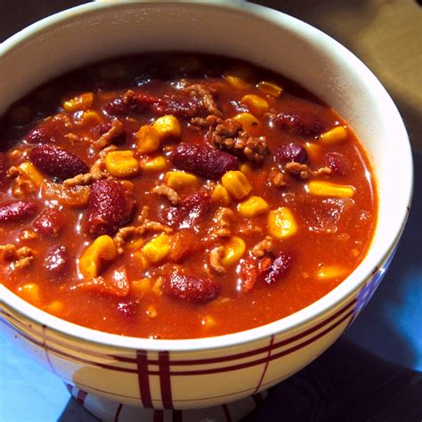 Zupa z mięsa mielonego Chilli Con Carne Tastelist pl