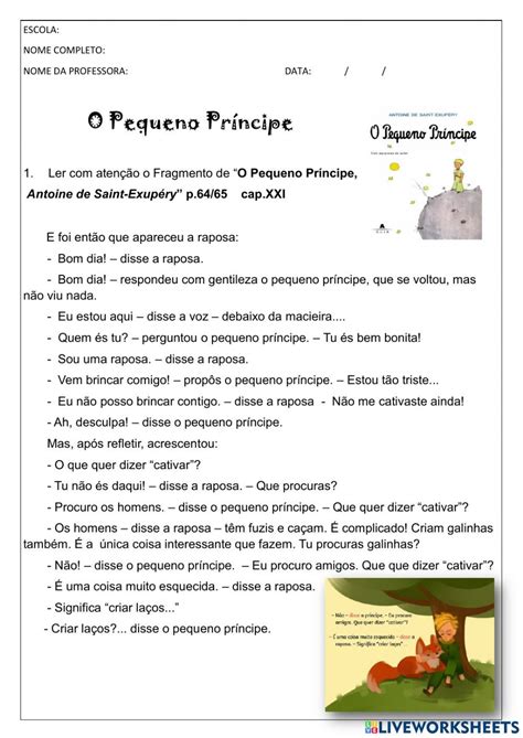 Escola O Pequeno Príncipe Educação Infantil