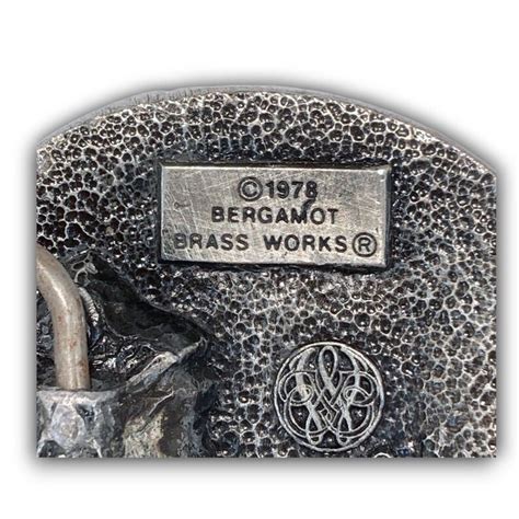 Vintage Belt Buckle 1978 Raven Hot Air Balloons Silver Color Etsy