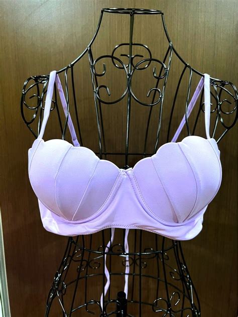 Mermaid Seashell Shaped Bikini Top Women S Fashion Swimwear Bikinis Swimsuits On Carousell