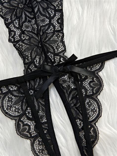 Women S Sexy Lingerie Teddy Babydoll One Piece Lace Sleepwear Underwear Bodysuit Ebay