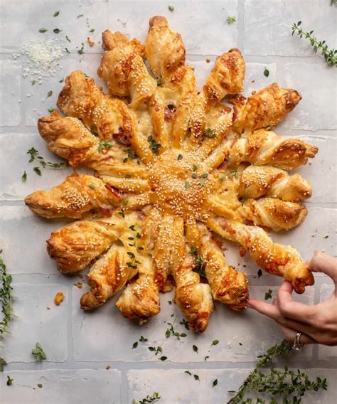 Ham And Swiss Puff Pastry Twists Punchfork