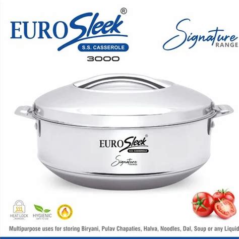 Milton Stainless Steel Casserole Hot Pot Litre At Piece In Palghar