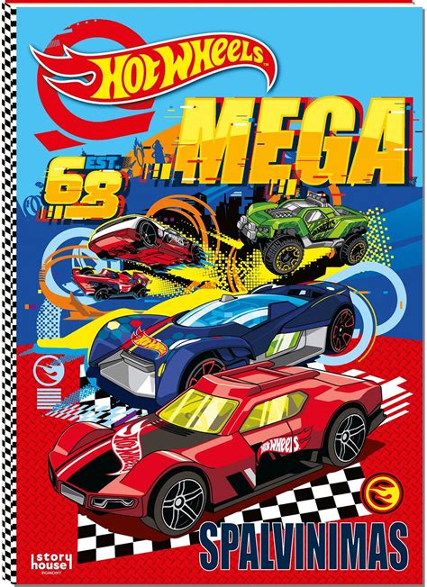 Hot Wheels Mega Spalvinimas Pegasas