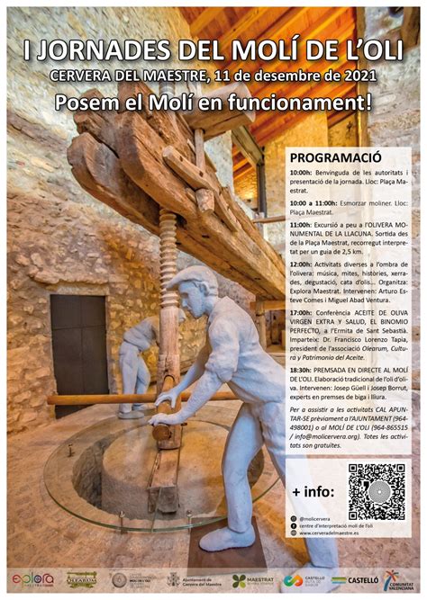 Primeras Jornadas Del Mol De L Oli De Cervera Del Maestre Castell N