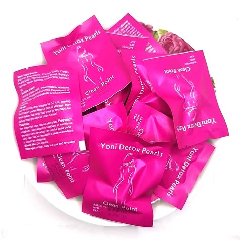 Pcs Vaginal Detox Pearls Fibroid Womb Detox Tampons Uterus Vagina