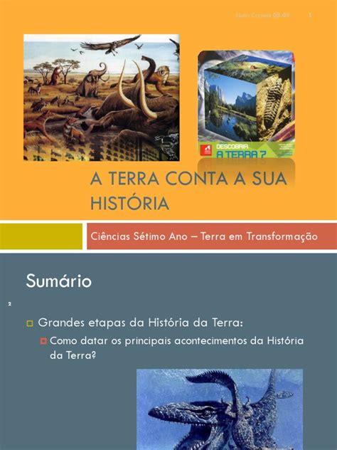 Grandes Etapas Da História Da Terra Sediment Fossil