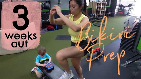 3 WEEKS OUT From Bikini Competition VLOG YouTube