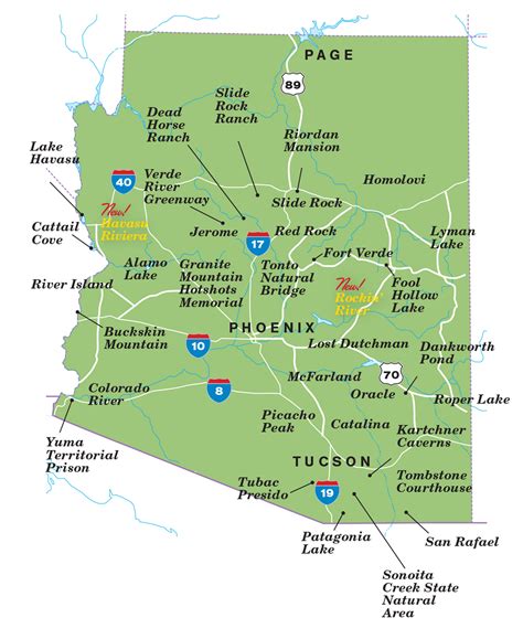 National Parks In Arizona Map National Parks List Overview National