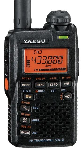 Yaesu Vertex Standard Vx Vhf Uhf Dual Band Transceiver With Wide Band