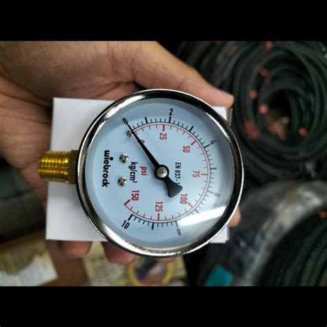 Jual Pressure Gauge Inch Kg Drat Pt Dry Wiebrock Jakarta