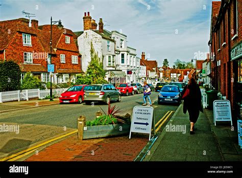 Cranbrook Kent Stock Photo Alamy