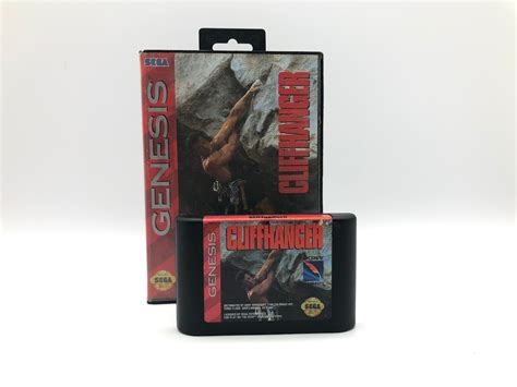Cliffhanger Sega Genesis 1993 Sega Retro Video Game With Case