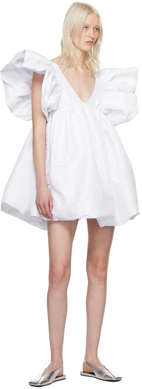 Kika Vargas SSENSE Exclusive White Adri Minidress Kika Vargas