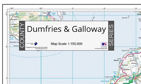 county map  dumfries galloway