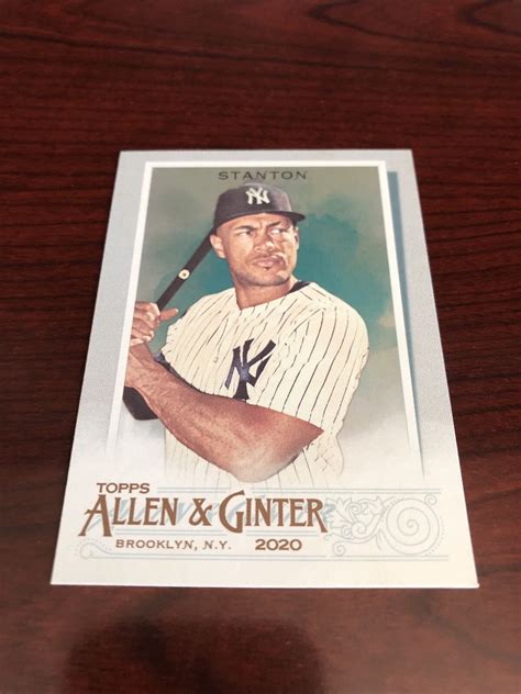 Topps Allen And Ginter Hot Box Silver Giancarlo Stanton