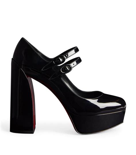 The Christian Louboutin Movida Jane Patent Leather Pumps B