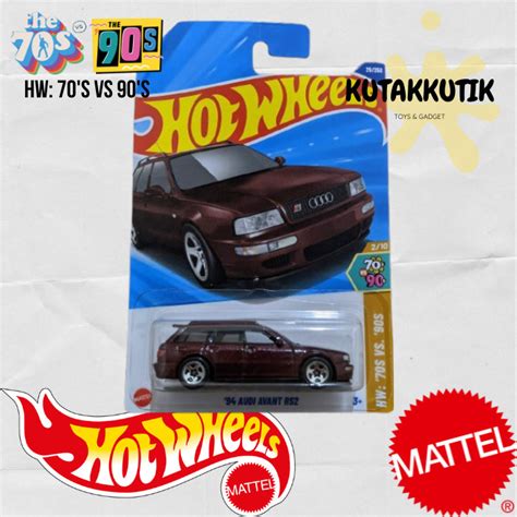 Hot Wheels Mobil Wagon Audi Avant Rs Dark Brown Lot B Hw S