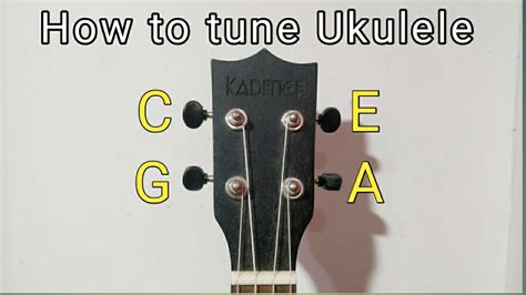 How To Tune Ukulele YouTube