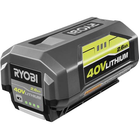 RYOBI 40V Lithium-Ion 2.6Ah Battery | The Home Depot Canada