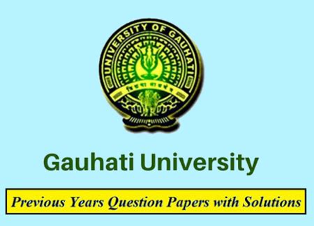 Download Gauhati University BA/BSc/BCA Old Question Papers PDF Link ...