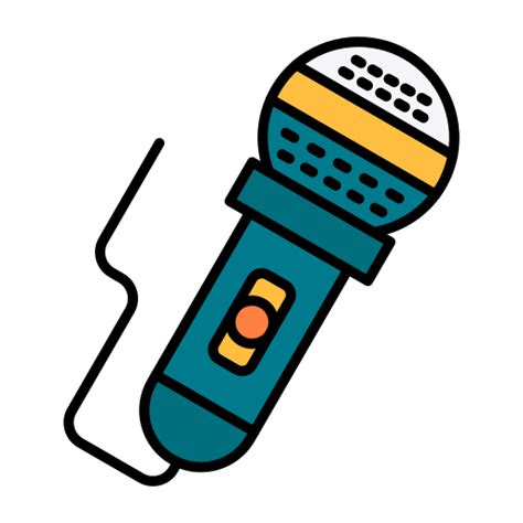 Karaoke Generic Color Lineal Color Icon