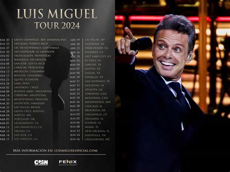 Luis Miguel Tour Dates Europe Lilas Paolina