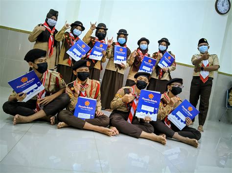 Pelantikan Pramuka Garuda Secara Virtual Smp Islam Terpadu Tri Sukses