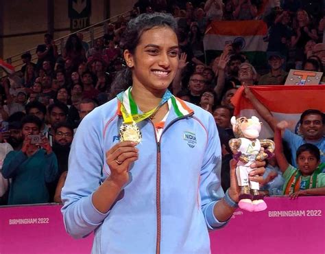 Pv Sindhu Win Gold In Badminton Commonwealth Games Cwg 2022 Pv