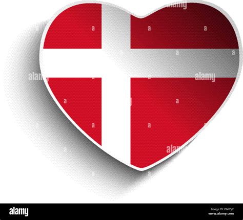 Vector Denmark Flag Button Icon Hi Res Stock Photography And Images Alamy