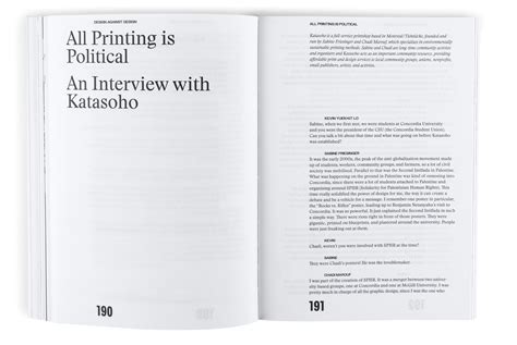 Design Against Design - Set Margins'