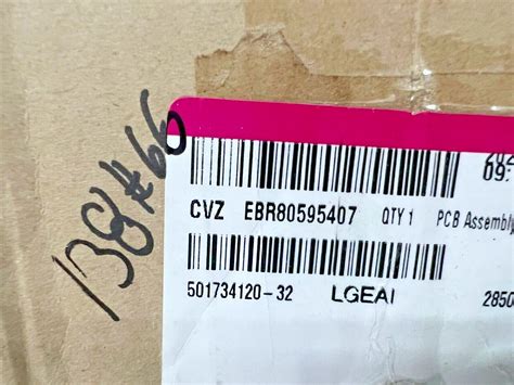 Genuine OEM LG Pcb Assembly,option EBR80595407 | eBay
