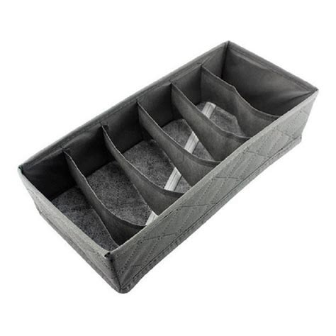 Organizador Gaveta tnt Porta Sutiã Bojo Lingerie Cinza em Promoção na Americanas