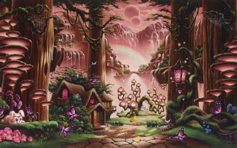 Fairy Tale Background Wallpaper Wallpapersafari