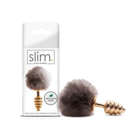 Plug Anal Escalonado Rabo De Coelho Sexy Fantasy Slim Plug Sexual Magazine Luiza